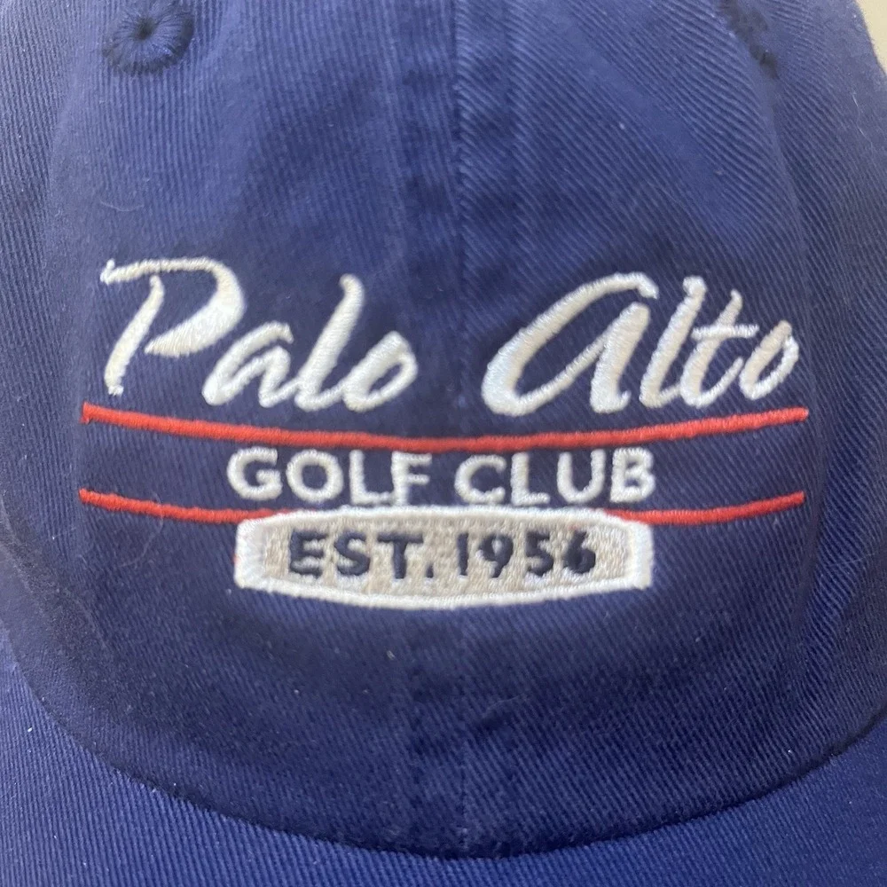 NWT Imperial Palo Alto Golf Club Hat‎ EST 1956 Navy Adjustable Pro Shop Dad Cap
